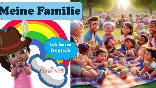 DEUTSCH  Meine Familie [upl. by Adehsor]