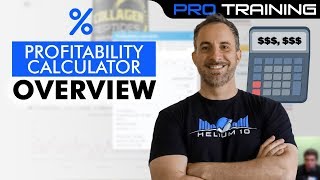 Amazon Profitability Calculator  How to compute cost fees margin ROI and more [upl. by Lutim]