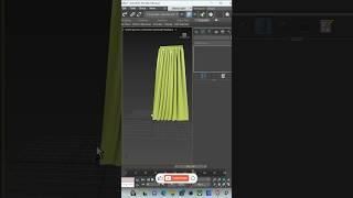 Curtain design in 3ds max shorts 3dsmax new [upl. by Mcneil618]