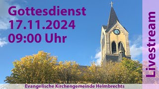 Gottesdienst mit Posauenchor am Volkstrauertag den 17112024 0900 Uhr [upl. by Woodward658]