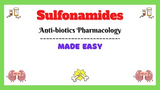 Antibiotics pharmacology sulfonamides pharmacology antibiotics clinical pharmacology antibiotics [upl. by Ostler]