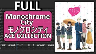 Koikimo OP FULL『Monochrome Cityモノクロシティ』by ACE COLLECTION InstrumentalKaraokeカラオケ器楽 [upl. by Ellak]