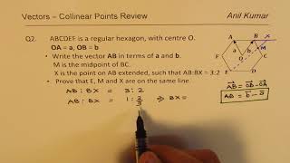 Best 5 on Vectors Collinear Points Geometry Section Formula GCSE MCV4U CBSE 12 [upl. by Latoya651]