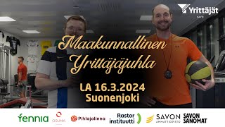 Maakunnallinen Yrittäjäjuhla 2024  Kumppanit [upl. by Arzed]