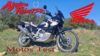 Test Honda XRV 750 Africa Twin RD07A [upl. by Agnimod]