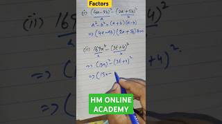 Factorisehow to factorisefactorise algebraic expressionviralshorts [upl. by Nylednarb]