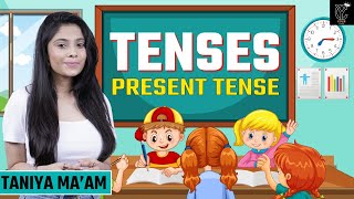 Tenses in English  Present Tense  CBSE Class 8  YOUR CLASS  Taniya Maam [upl. by Sayette]