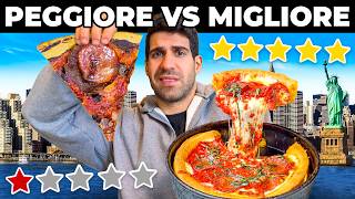 PEGGIORE VS MIGLIOR PIZZA DI NEW YORK [upl. by Primo]