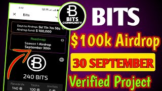 Bits Airdrop  Bits Airdrop Payment Update  Free Airdrop 2024  Real Teligram Airdrop  bits offer [upl. by Adaiha]