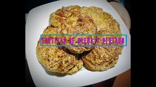 Tortitas de avena y platano  fácil y rico [upl. by Eiramaneet]