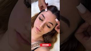 Eyebrow lamination tutorial beautiful beauty brows eyebrows shorts elvtdbrows [upl. by Loy]