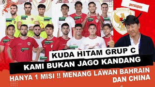 Latihan Serius Timnas Dengan Satu Misi Menang Kalahkan Bahrain dan Cina [upl. by Analim599]