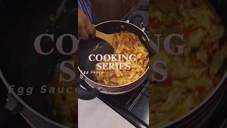 On today’s cooking series we made egg sauce  foodshorts foodie food cooking [upl. by Ecitnirp]