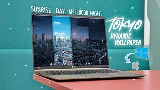 CARA INSTALL REALTIME LIVE WALLPAPER TOKYO KIMI NO NAWA 4K DI WINDOWS 10 GRATIS [upl. by Lansing87]