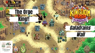 Kingdom Rush Origins Galadrains Wall  Lord Nemo Gaming [upl. by Kimmy942]