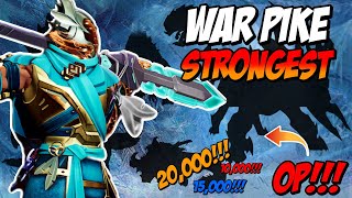 THE STRONGEST FROST WAR PIKE IN DAUNTLESS  Frost War Pike Build  Dauntless Builds 1144 [upl. by Flan]