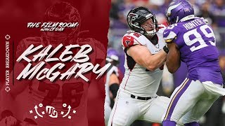 Falcons Film Breakdown  Kaleb McGary vs NewOrleans Saints [upl. by Hirsh]