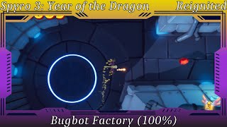 Spyro 3 Year of the Dragon  Bugbot Factory 100 [upl. by Uball]