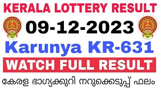 Kerala Lottery Result Today  Kerala Lottery Result Today Karunya KR631 3PM 09112023 bhagyakuri [upl. by Adnilym974]