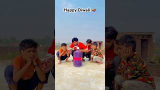 Happy Diwali 🪔  Diwali par Sattar rahe 💣  funny comedy diwali tranding shorts [upl. by Assened]