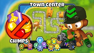 Town Center CHIMPS WalkthroughGuide  Bloons TD6 [upl. by Nomra]