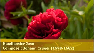 Johann Crüger Herzliebster Jesu [upl. by Beitnes809]