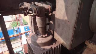 rubber tyred gantry crane main hoist thruster brake [upl. by Friedlander]