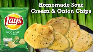 Homemade Sour Cream and Onion Chips [upl. by Paola]