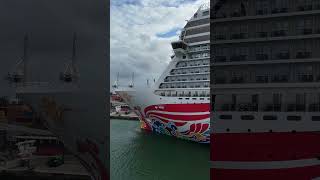 Norwegian Joy in Miami cruiseship cruisegoals norwegian cruiselovers [upl. by Gerbold]