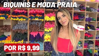 Biquínis por R 999  Moda Praia no Brás [upl. by Aklim]