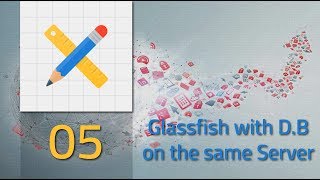 005 Glassfish with DB on the same Server oracle apex 51 tutorial ARABIC [upl. by Ainesey408]