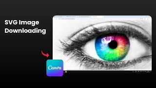 How to Download Images as SVG in Canva [upl. by Akcimahs]