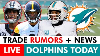 Tua Tagovailoa Placed On IR Miami Dolphins Rumors LIVE Trade For A Quarterback  QampA [upl. by Ystap875]