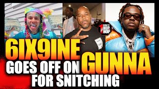 WACK 100 CLUBHOUSE  6IX9INE GOES OFF ON GUNNA FOR SNITCHING [upl. by Kellia]