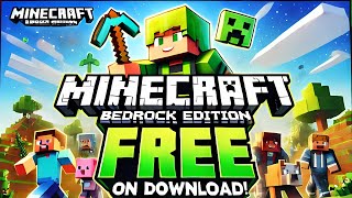 How to Download Minecraft Bedrock In PCLaptop In Free [upl. by Sunny]