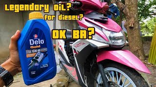 DELO GOLD DIESEL ENGINE OIL for MOTORCYCLE [upl. by Fassold581]