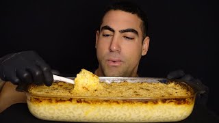 MAC AND CHEESE MUKBANG  ASMR [upl. by Ynnek742]