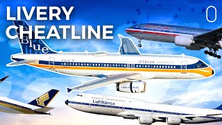 What Is A Cheatline On An Aircraft Livery [upl. by Odrick932]