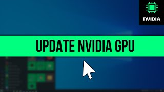 How to Update NVIDIA Graphics Card Drivers on Windows 10 [upl. by Guntar]