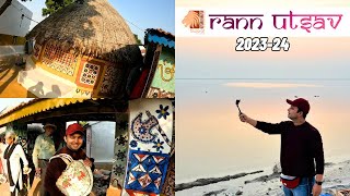 Rann Utsav Kutch 202324  White Rann Sunrise  Gandhi nu gaam Kalo Dungar  Gujarat Tourism Day 2 [upl. by Favin]