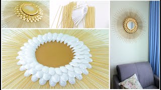 Home decor DIY room decor Wall hanging craft idea Best out of waste [upl. by Niar]