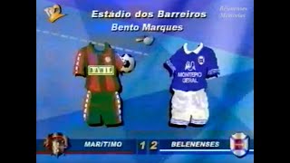 Marítimo 12 Belenenses Época 9596 [upl. by Hairabez528]