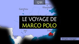 Le voyage de Marco Polo  Résumé sur cartes [upl. by Albert736]