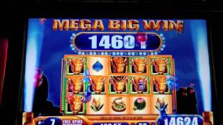 WMS  Buffalo Spirit Wins  Progressive  SugarHouse Casino  Philadelphia PA [upl. by Enicul]