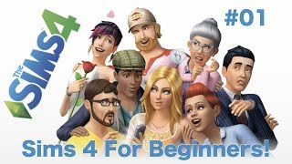 The Sims 4 for Beginners  Game MenusSettingsCASTheGallery  Part 1 [upl. by Aissirac327]