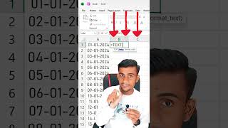 Find day to date in excel ytshort msexcel [upl. by Rhys]