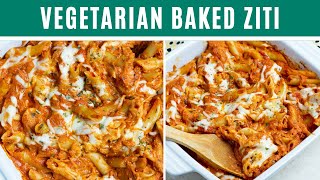 BAKED ZITI I easy vegetarian [upl. by Miarfe216]