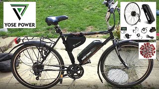 Yose Power electric bike conversion kit £385 Amazon [upl. by Neeluqcaj]