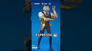 Fortnite Sabrina Carpenter Espresso  Caffeinated Emote New Version [upl. by Otero]