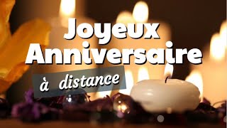 Joyeux Anniversaire  Jolie carte virtuelle à distance [upl. by Titania]